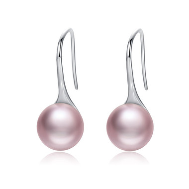 PINK  PEARL EARRING